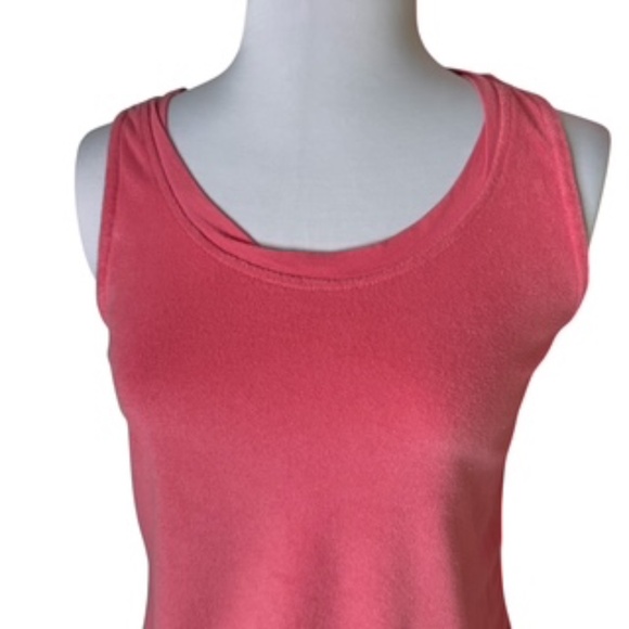 Jockey 2pc Set Tank and Elastic/Drawstring Waist Capri Coral Loungewear Size M - Picture 3 of 10